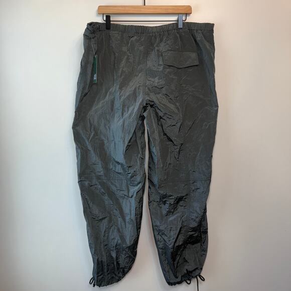 Wild Fable Women's Drawstring Parachute Pants Dark Green Size X-Large - Picture 8 of 10